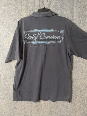 Rara Vintage Scotty Cameron Men's Large Short Sleeve Logo Polo Shirt